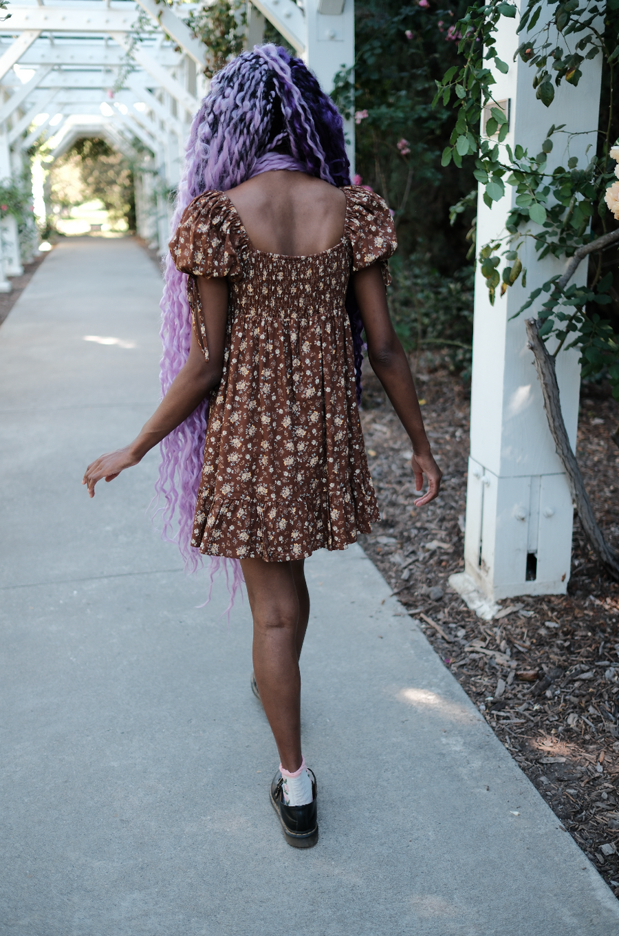 Mariana Dress in Golden Acorn Floral