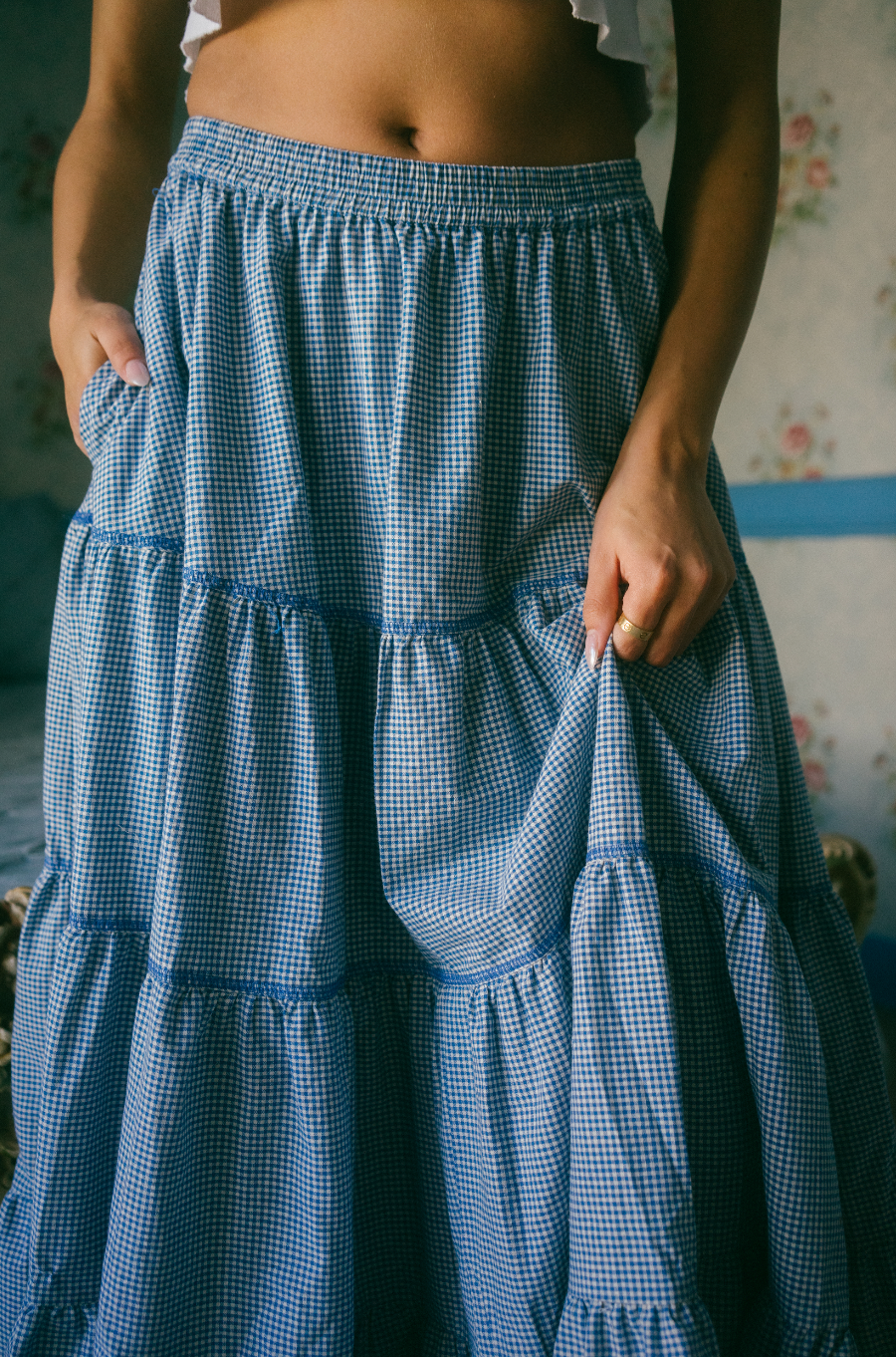 Lucie Skirt in Bluebell